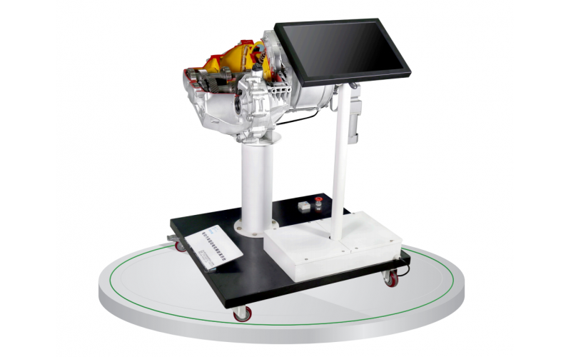 比亞迪e5純電動轎車驅(qū)動電機(jī)+變速箱解剖演示臺