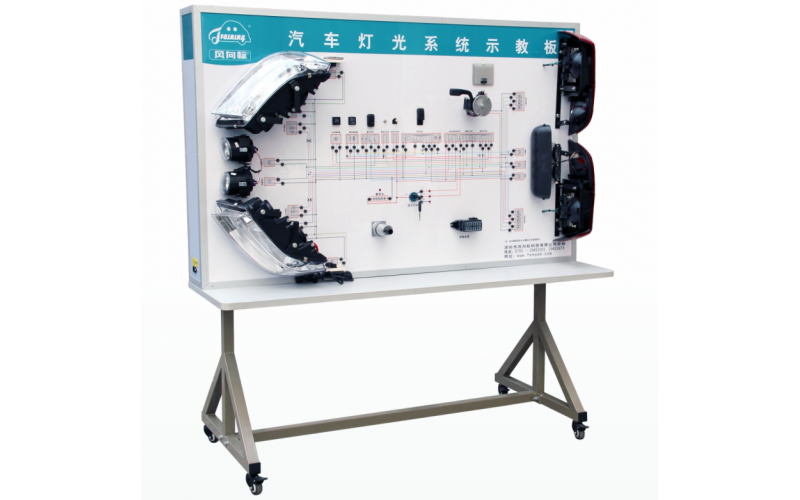 大眾捷達(dá)汽車外部燈光系統(tǒng)示教板